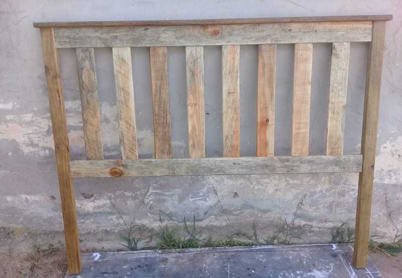 bed headrest reclaimed